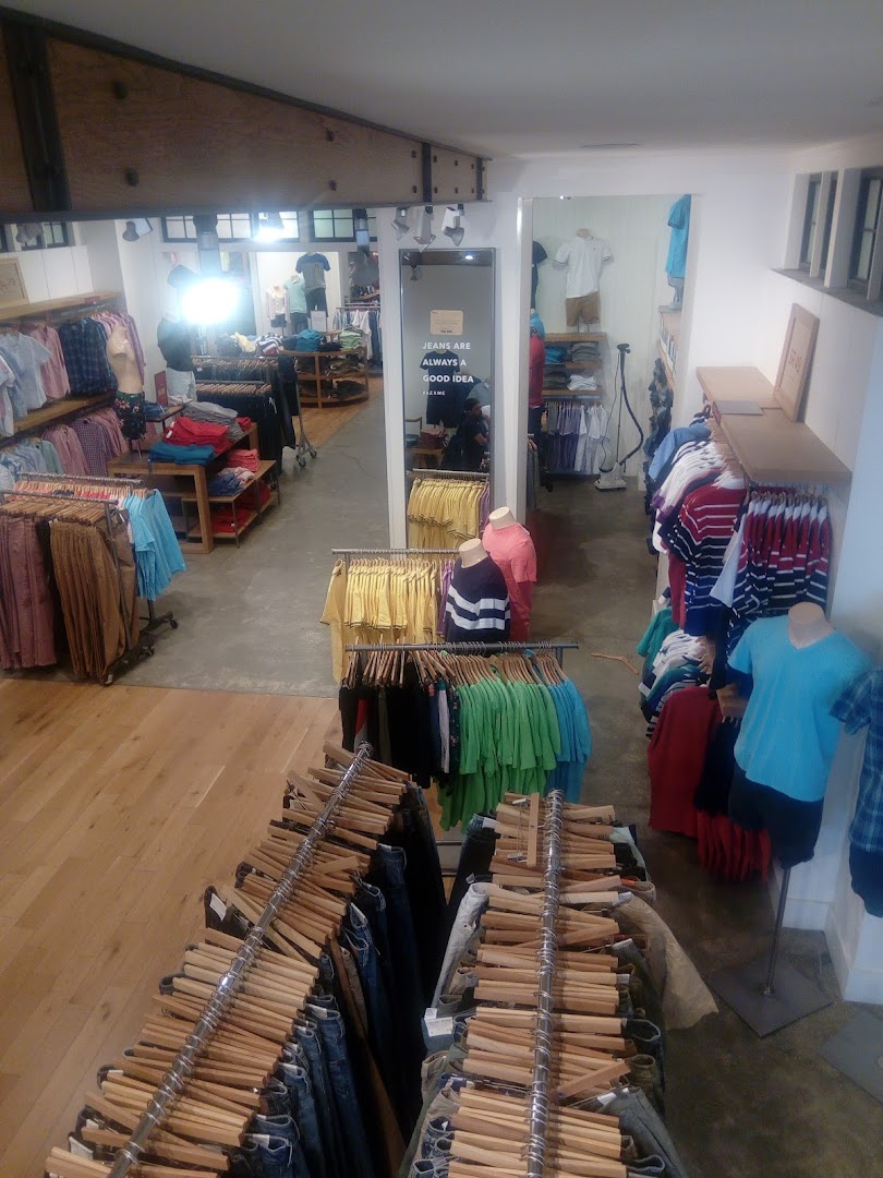 Interior view of an American Eagle store showcasing a wide selection of casual apparel.