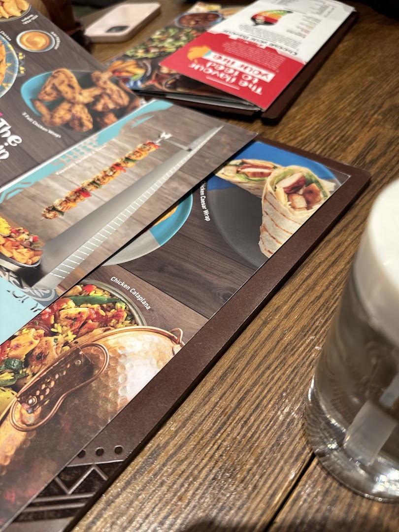 Menu page for Nandos - Granada Mall
