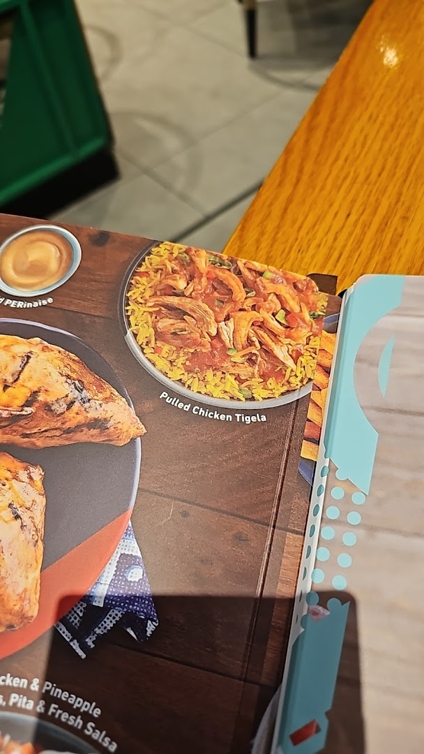 Menu page for Nandos - Granada Mall