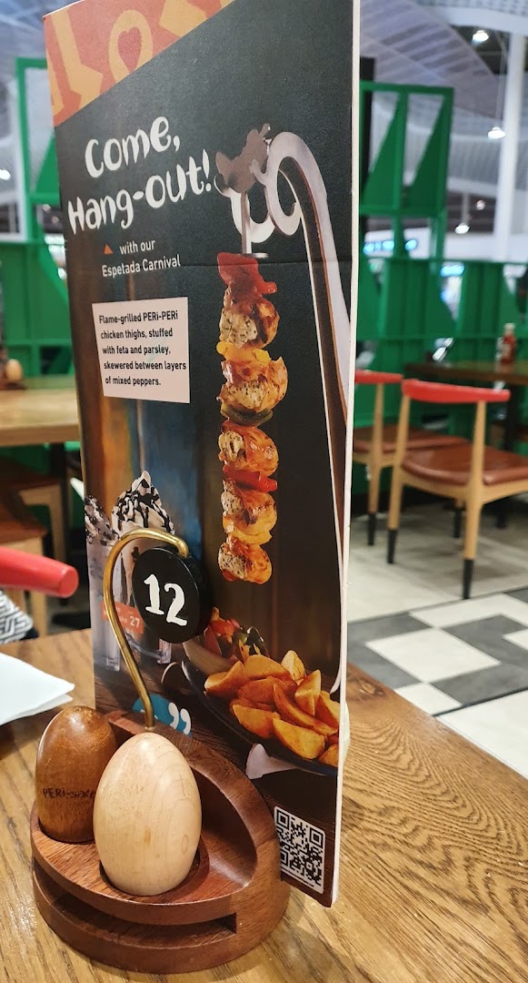 Menu page for Nandos - Granada Mall
